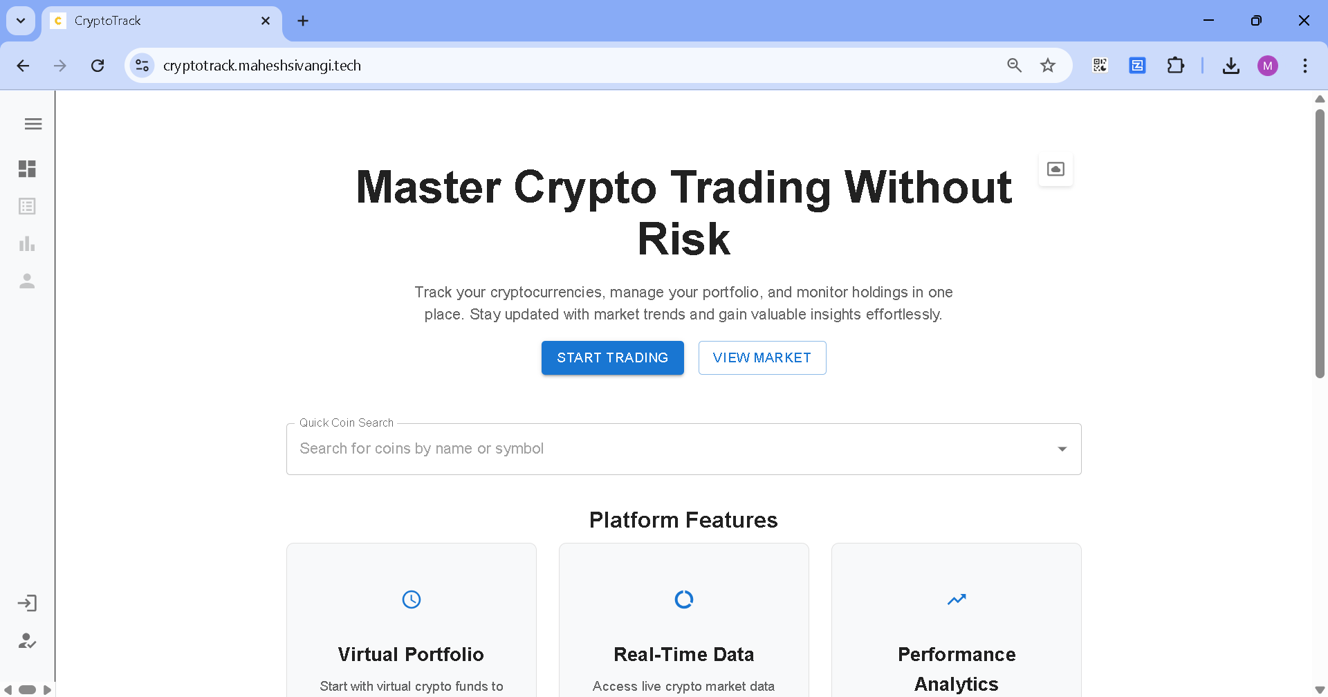 Crypto Track